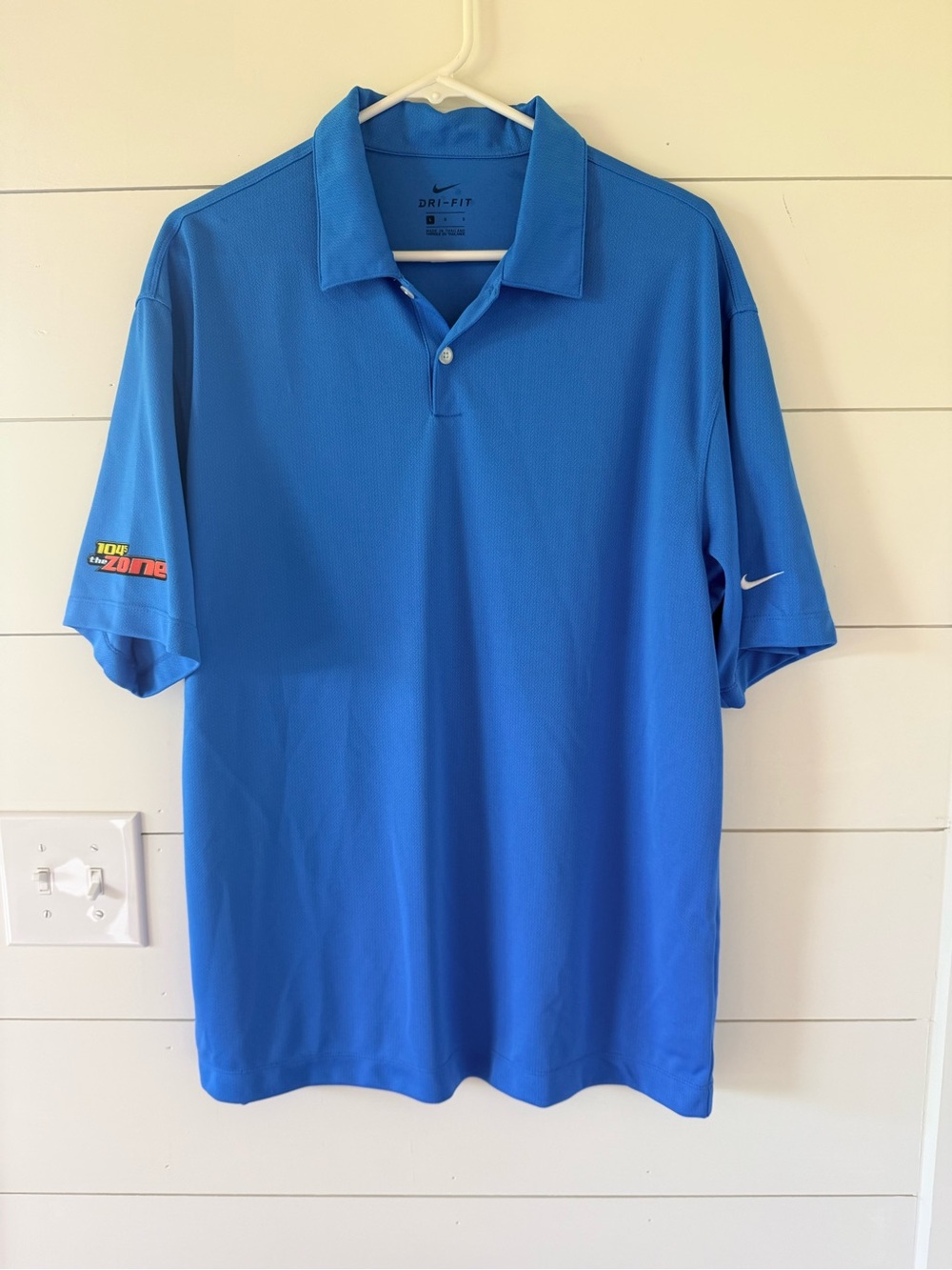 Nike Men’s Bright Blue Dri-FIT Polo